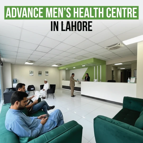 advance mens health center and erectile dysfunction clinic in Lahore advanced ED treatment room