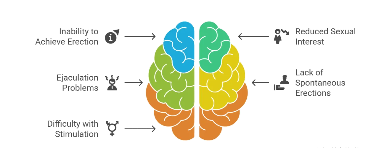 neurogenic ed symptoms