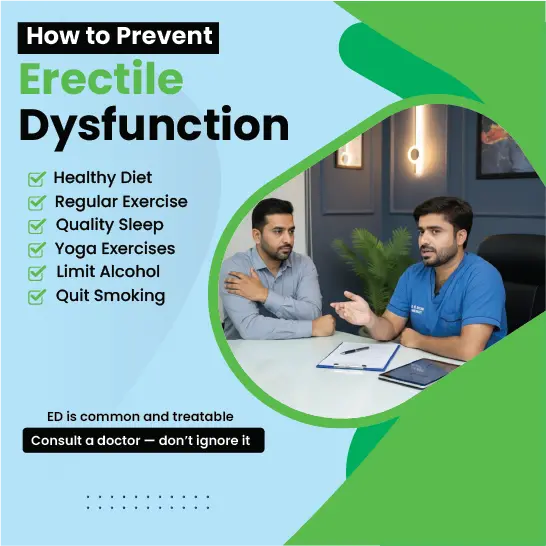 How to prevent erectile dysfunction through healthy lifestyle choices and habits