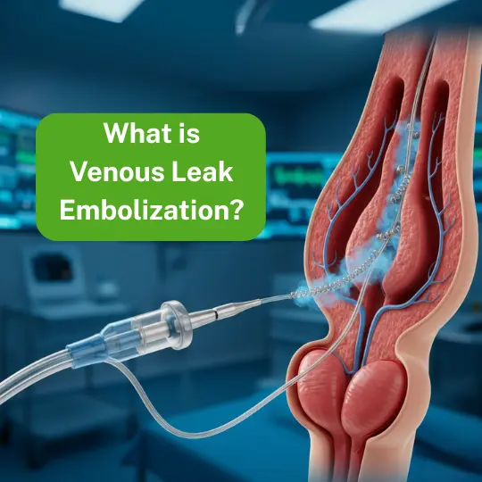 What is venous leak embolization a minimally invasive catheter procedure to treat erectile dysfunction