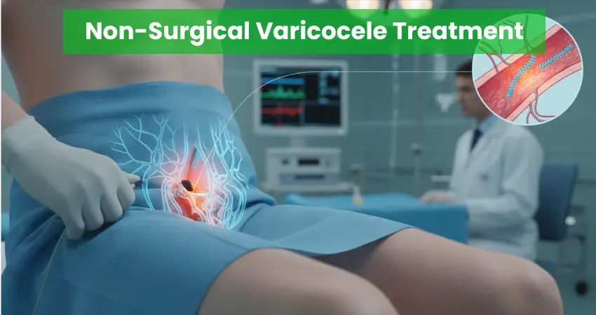 Non-Surgical Varicocele Treatment